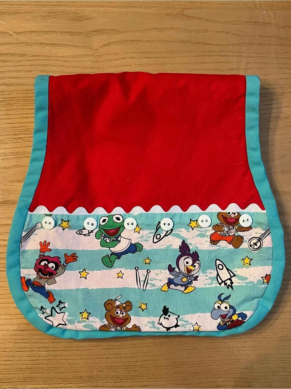 Baby Muppet Cloth Bib And Burp Rag